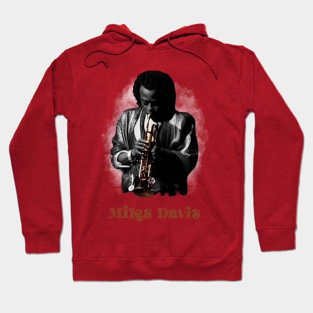 The Man Miles Davis Hoodie by BAJAJU